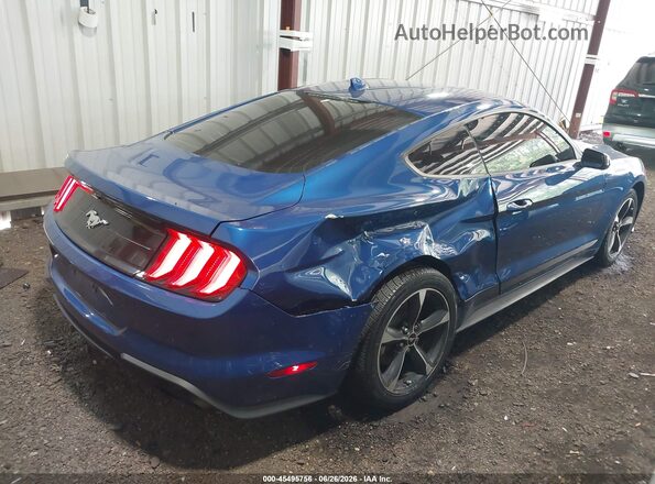 1FA6P8TH3N5147919 2022 FORD MUSTANG Blue Widok z przodu
