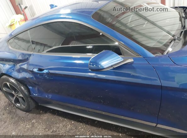 1FA6P8TH3N5147919 2022 FORD MUSTANG Blue Widok wnętrza z tyłu