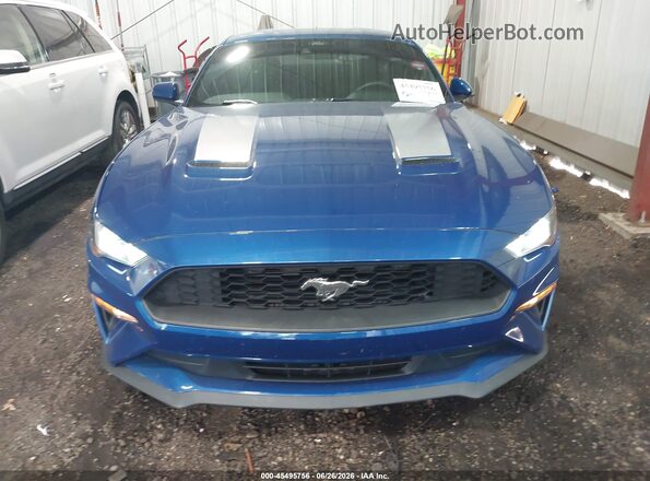 1FA6P8TH3N5147919 2022 FORD MUSTANG Blue Widok zestawu wskaźników
