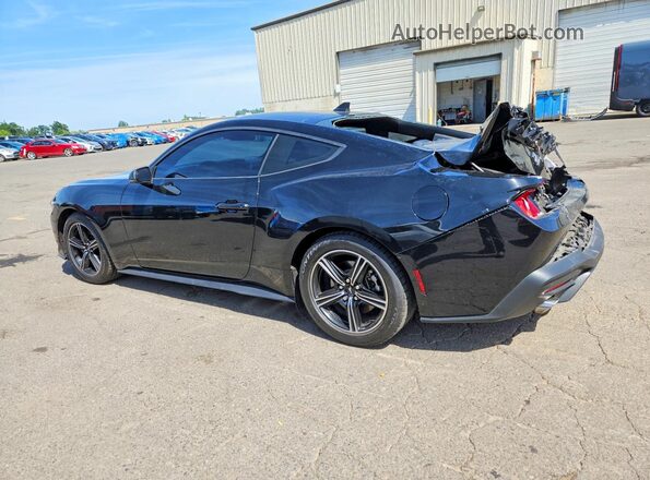 1FA6P8TH3R5108950 2024 FORD MUSTANG Black Rear left