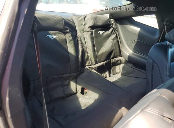 1FA6P8TH3R5109841 2024 FORD MUSTANG Black Rear seats view