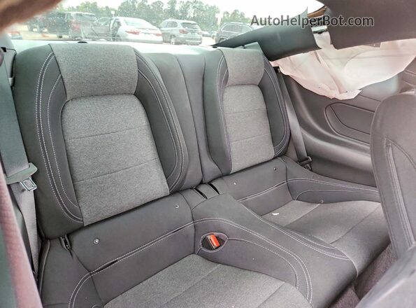 1FA6P8TH3S5118335 2025 FORD MUSTANG White უკანა სავარძლების ხედი