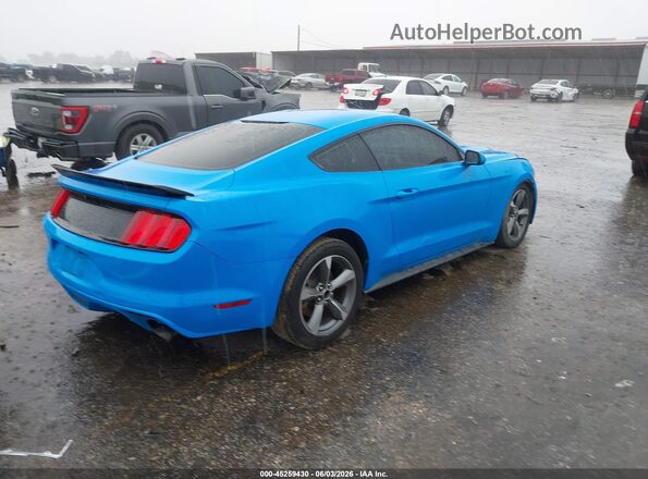 1FA6P8TH4H5209624 2017 FORD MUSTANG Blue უკანა მარჯვენა