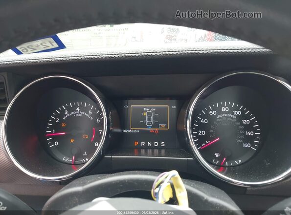 1FA6P8TH4H5209624 2017 FORD MUSTANG Blue უკანა სავარძლების ხედი