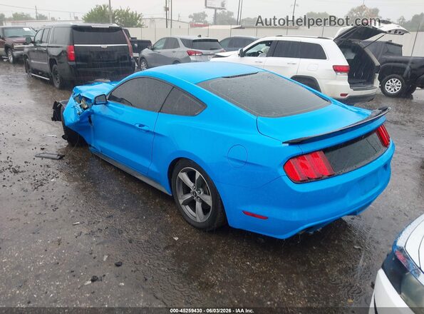 1FA6P8TH4H5209624 2017 FORD MUSTANG Blue უკანა მარცხენა