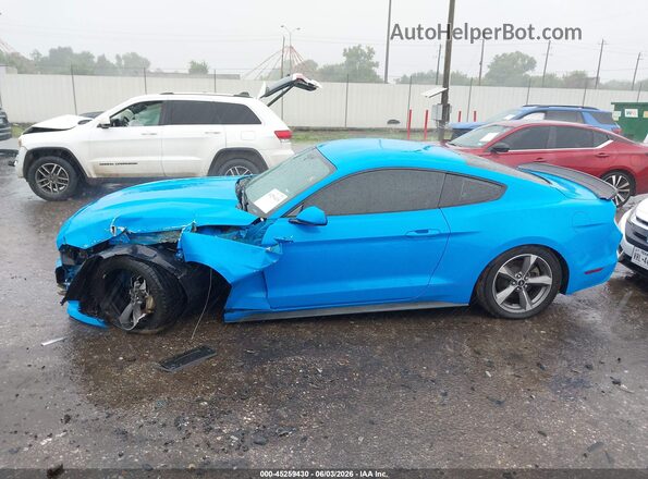1FA6P8TH4H5209624 2017 FORD MUSTANG Blue სალონის 360-გრადუსიანი ხედი
