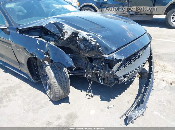 1FA6P8TH4J5120836 2018 FORD MUSTANG Черный Вид спереди