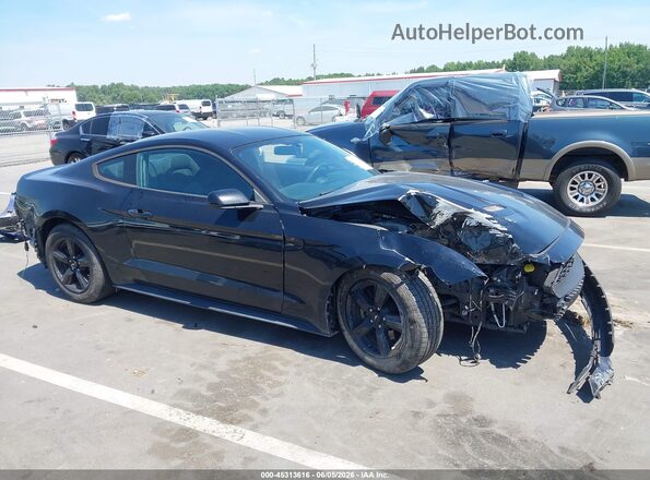 1FA6P8TH4J5120836 2018 FORD MUSTANG Черный Панорамный вид салона 360°