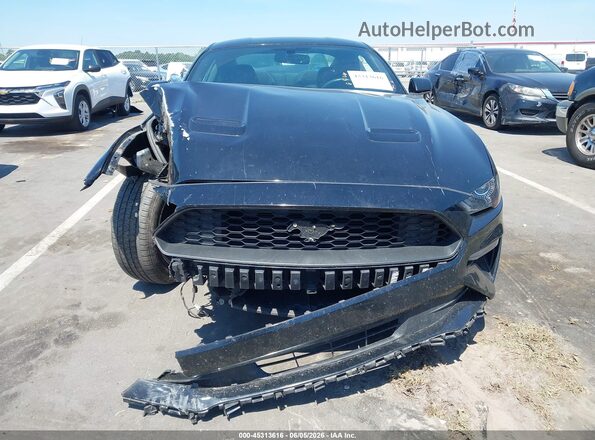 1FA6P8TH4J5120836 2018 FORD MUSTANG Черный Вид задней части салона