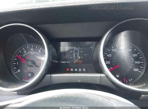 1FA6P8TH4K5151697 2019 FORD MUSTANG White უკანა სავარძლების ხედი