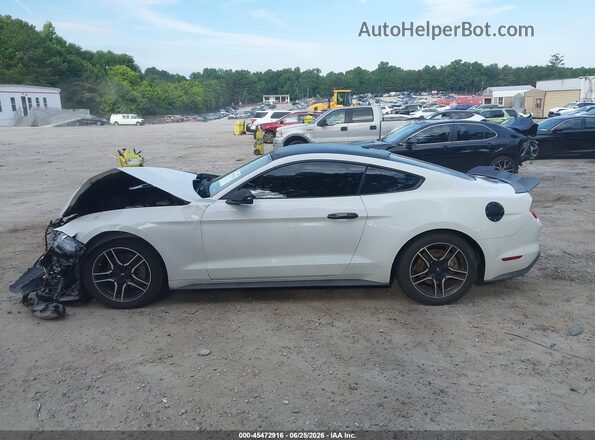 1FA6P8TH4K5151697 2019 FORD MUSTANG White სალონის 360-გრადუსიანი ხედი