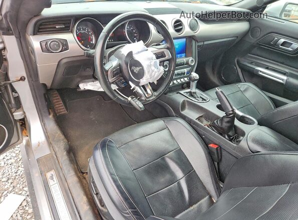 1FA6P8TH4L5138675 2020 FORD MUSTANG Silver Առջևի վահանակի տեսք