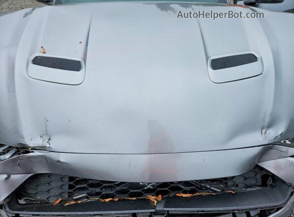 1FA6P8TH4L5138675 2020 FORD MUSTANG Silver Սալոնի հետևի տեսք