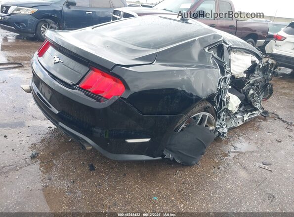 1FA6P8TH4L5169828 2020 FORD MUSTANG Черный Задняя правая четверть