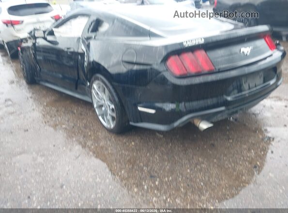 1FA6P8TH4L5169828 2020 FORD MUSTANG Черный Задняя левая четверть