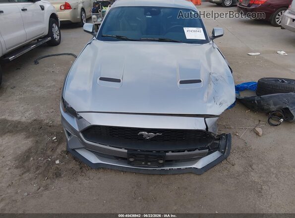 1FA6P8TH4N5149551 2022 FORD MUSTANG Silver Vista del cuadro de instrumentos