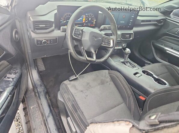 1FA6P8TH4R5113848 2024 FORD MUSTANG Gray Вид панелі приладів