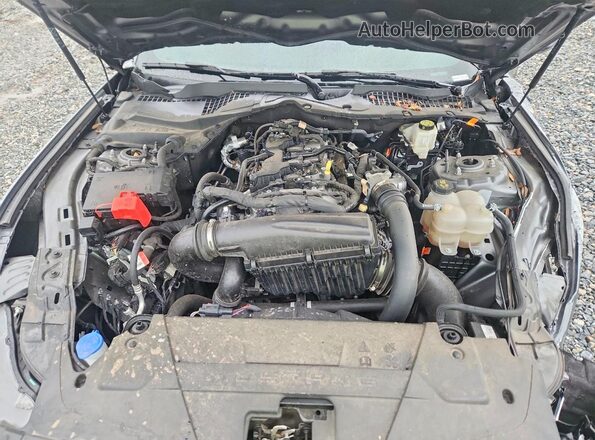 1FA6P8TH4R5113848 2024 FORD MUSTANG Gray Вид задньої частини салону