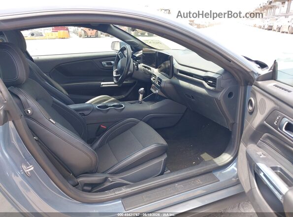 1FA6P8TH4R5133100 2024 FORD MUSTANG Light Blue წინა სალონის ხედი