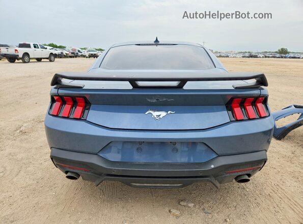 1FA6P8TH4R5137678 2024 FORD MUSTANG Blue Vista trasera