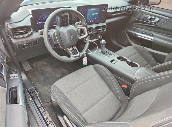1FA6P8TH4R5137678 2024 FORD MUSTANG Blue Vista del salpicadero