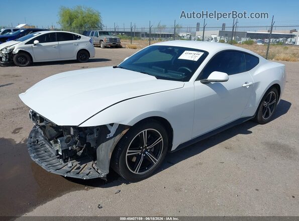 1FA6P8TH4S5116920 2025 FORD MUSTANG White Przód lewy