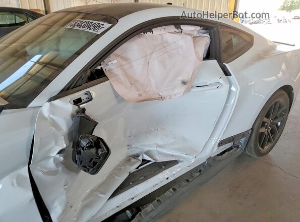 1FA6P8TH4S5117386 2025 FORD MUSTANG White Front interior view