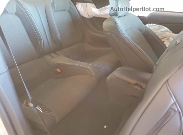 1FA6P8TH4S5117386 2025 FORD MUSTANG White Rear seats view