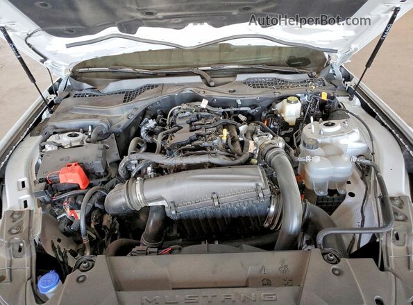 1FA6P8TH4S5117386 2025 FORD MUSTANG White Rear interior view