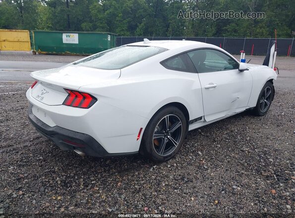 1FA6P8TH4S5130171 2025 FORD MUSTANG White Trasero derecho
