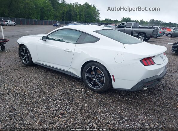 1FA6P8TH4S5130171 2025 FORD MUSTANG White Trasero izquierdo