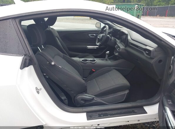 1FA6P8TH4S5130171 2025 FORD MUSTANG White Vista interior delantera