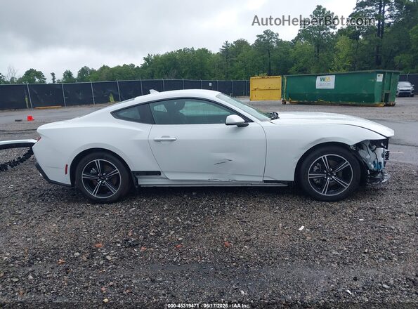 1FA6P8TH4S5130171 2025 FORD MUSTANG White Vista interior de 360 grados