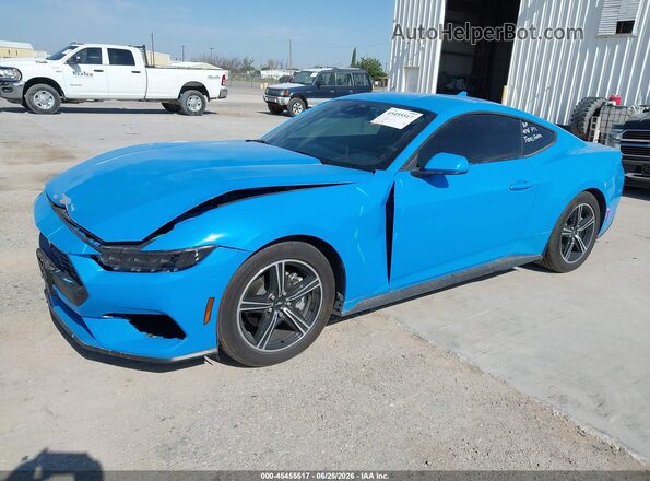 1FA6P8TH4S5130462 2025 FORD MUSTANG Blue Front left