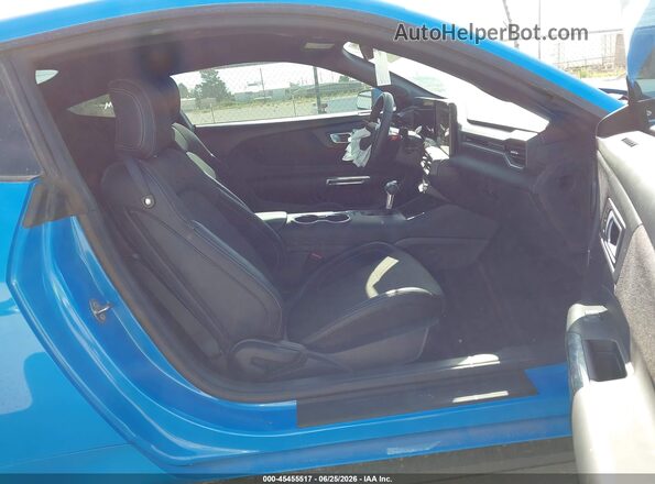 1FA6P8TH4S5130462 2025 FORD MUSTANG Blue Front interior view