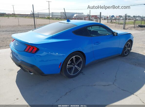 1FA6P8TH4S5130462 2025 FORD MUSTANG Blue Rear right