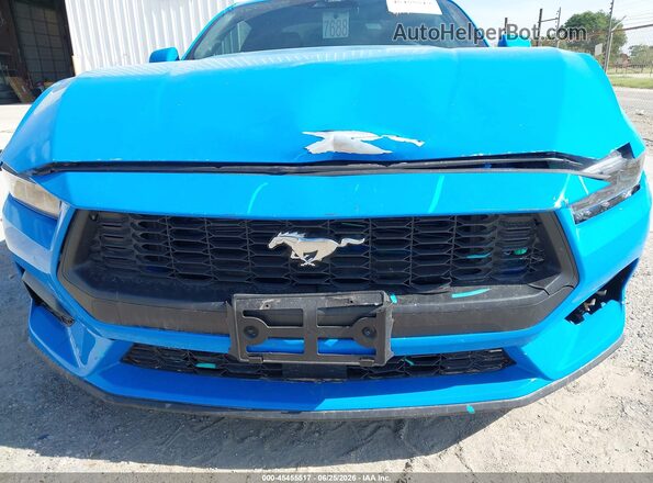 1FA6P8TH4S5130462 2025 FORD MUSTANG Blue Front view