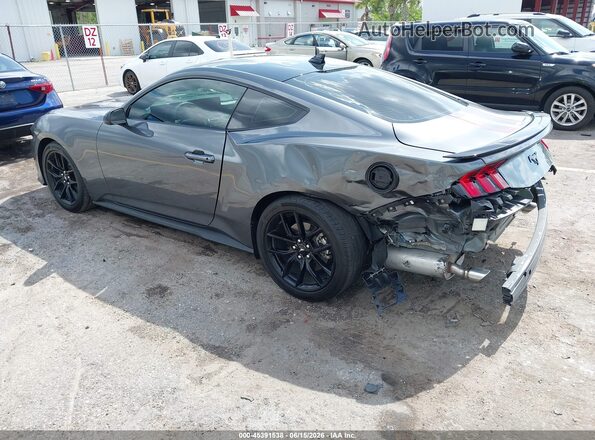1FA6P8TH4T5100444 2026 FORD MUSTANG Gray Trasero izquierdo