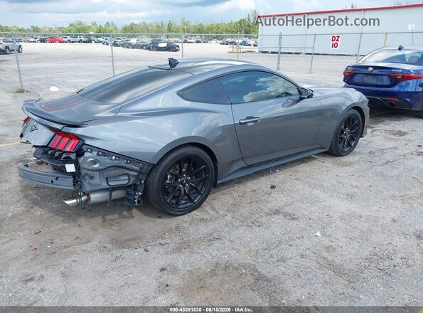 1FA6P8TH4T5100444 2026 FORD MUSTANG Gray Trasero derecho