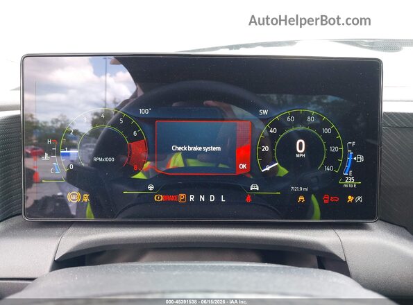 1FA6P8TH4T5100444 2026 FORD MUSTANG Gray Vista de los asientos traseros