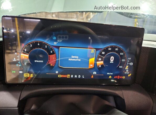 1FA6P8TH4T5120547 2026 FORD MUSTANG Silver Instrument cluster view
