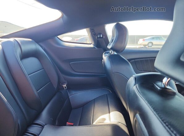 1FA6P8TH5G5316406 2016 FORD MUSTANG Blue უკანა სავარძლების ხედი