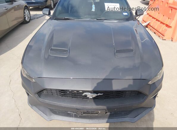 1FA6P8TH5K5185485 2019 FORD MUSTANG Gray Instrument cluster view