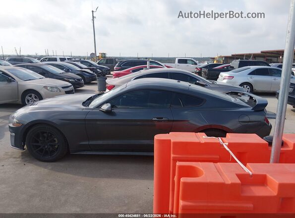 1FA6P8TH5K5185485 2019 FORD MUSTANG Gray 360 interior view