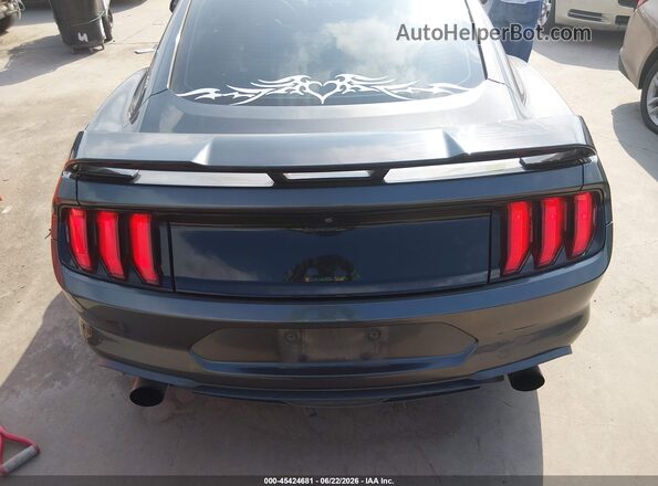 1FA6P8TH5K5185485 2019 FORD MUSTANG Gray 