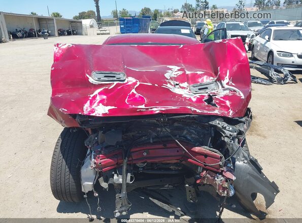 1FA6P8TH5K5193327 2019 FORD MUSTANG Red Вид панелі приладів