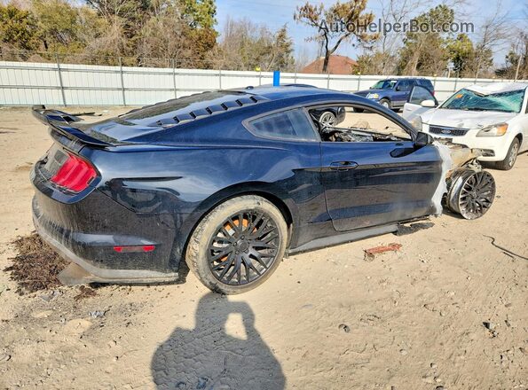 1FA6P8TH5K5196745 2019 FORD MUSTANG Black Հետևի աջ