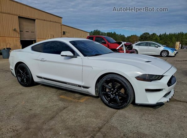 1FA6P8TH5K5203774 2019 FORD MUSTANG White Передня права чверть