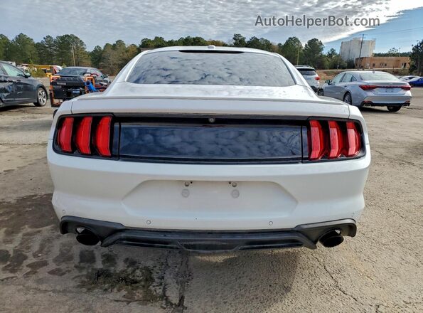 1FA6P8TH5K5203774 2019 FORD MUSTANG White Вид ззаду
