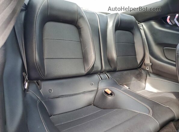 1FA6P8TH5K5203774 2019 FORD MUSTANG White Вид задніх сидінь